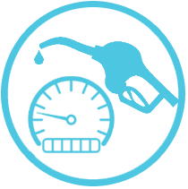 الوقود والمسافات